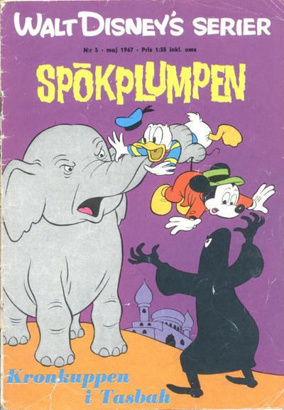 Cover for Walt Disney's serier (Hemmets Journal, 1962 series) #5/1967