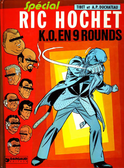 Cover for Ric Hochet (Le Lombard, 1963 series) #31 - K.O. en 9 rounds