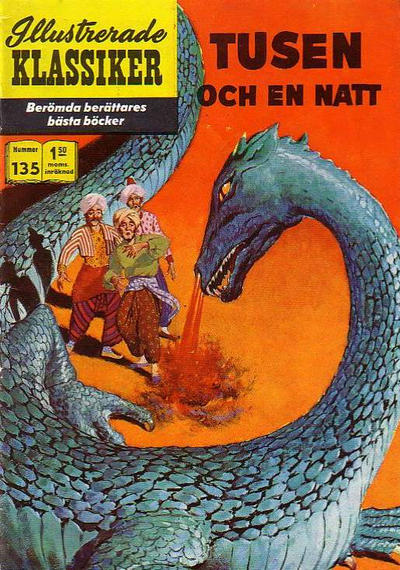 Cover for Illustrerade klassiker (Williams Förlags AB, 1965 series) #135 - Tusen och en natt