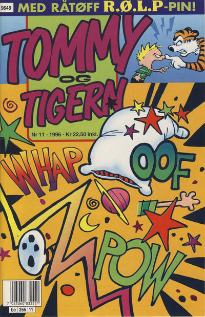 Cover for Tommy og Tigern (Bladkompaniet / Schibsted, 1989 series) #11/1996