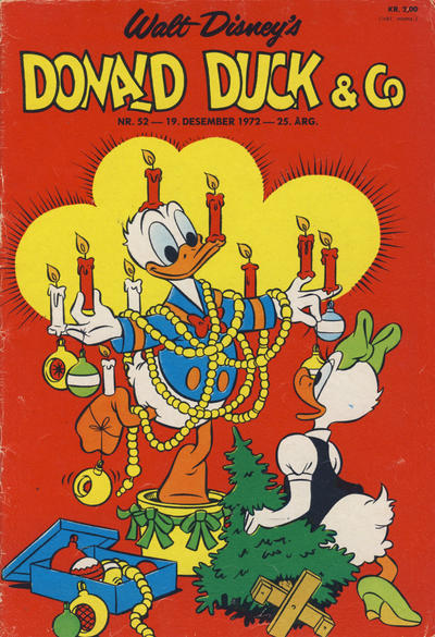 Cover for Donald Duck & Co (Hjemmet / Egmont, 1948 series) #52/1972