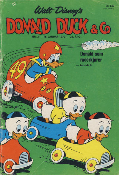 Cover for Donald Duck & Co (Hjemmet / Egmont, 1948 series) #3/1973