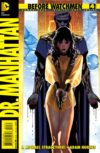 Cover for Before Watchmen: Dr. Manhattan (DC, 2012 series) #4 [Combo-Pack]