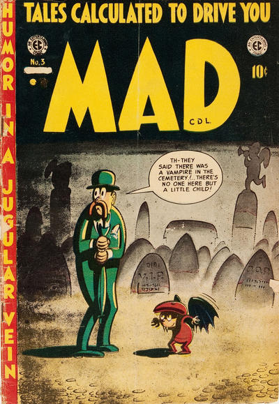 Cover for Mad (Superior, 1952 series) #3