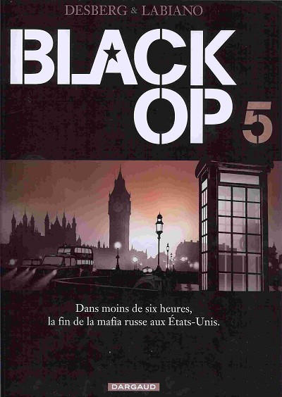Cover for Black Op (Dargaud, 2005 series) #5