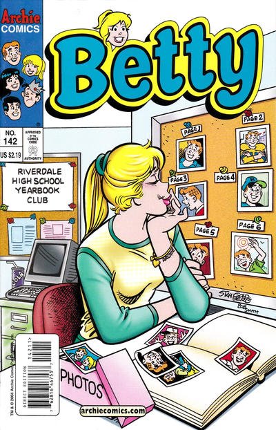 Cover for Betty (Archie, 1992 series) #142 [Direct Edition]