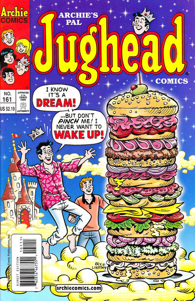 Cover for Archie's Pal Jughead Comics (Archie, 1993 series) #161 [Direct Edition]