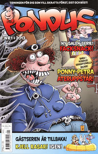 Cover Thumbnail for Pondus (Egmont, 2010 series) #1/2013