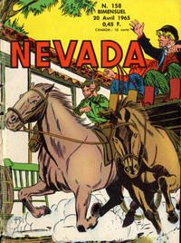 Cover Thumbnail for Nevada (Editions Lug, 1958 series) #158