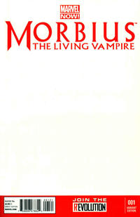 Cover Thumbnail for Morbius: The Living Vampire (Marvel, 2013 series) #1 [Variant Edition - Blank Cover]