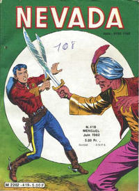 Cover Thumbnail for Nevada (Editions Lug, 1958 series) #419