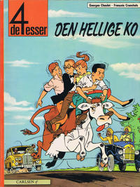 Cover Thumbnail for De 4 esser (Carlsen, 1973 series) #3 - Den hellige ko