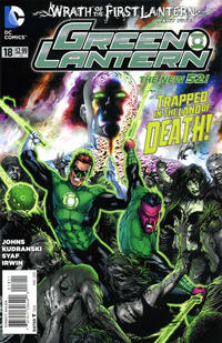 Cover for Green Lantern (DC, 2011 series) #18 [Direct Sales]