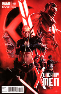 Cover for Uncanny X-Men (Marvel, 2013 series) #1 [Variant by Gabriele Dell'Otto]