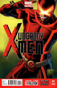 Cover for Uncanny X-Men (Marvel, 2013 series) #1 [Variant by Joe Quesada]