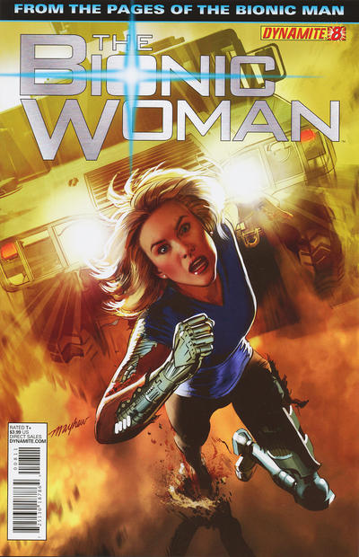 Cover for The Bionic Woman (Dynamite Entertainment, 2012 series) #8