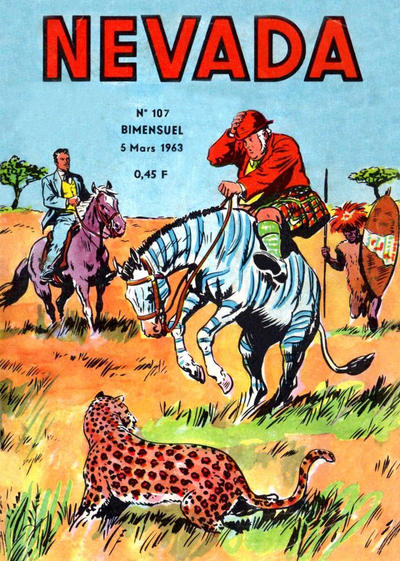 Cover for Nevada (Editions Lug, 1958 series) #107