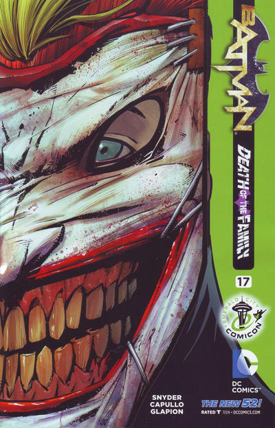 Cover for Batman (DC, 2011 series) #17 [Emerald City Comicon Cover]