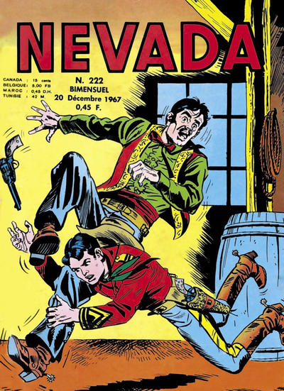 Cover for Nevada (Editions Lug, 1958 series) #222