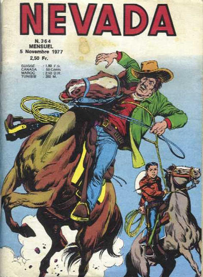 Cover for Nevada (Editions Lug, 1958 series) #364