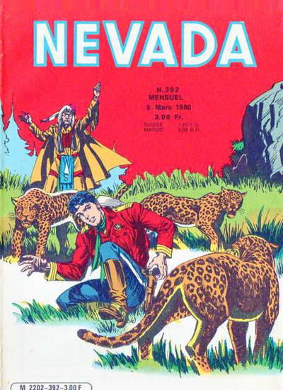 Cover for Nevada (Editions Lug, 1958 series) #392
