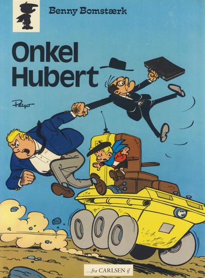 Cover for Benny Bomstærk (Carlsen, 1975 series) #1 - Onkel Hubert [2. oplag]