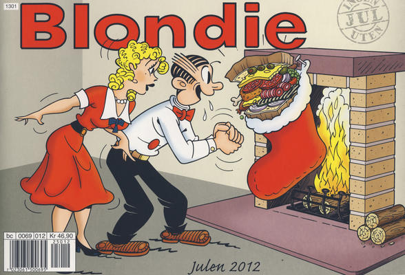 Cover for Blondie (Hjemmet / Egmont, 1941 series) #2012