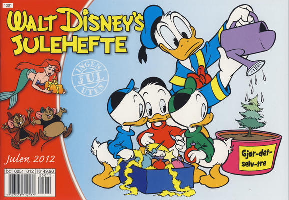 Cover for Walt Disney's julehefte (Hjemmet / Egmont, 2002 series) #2012