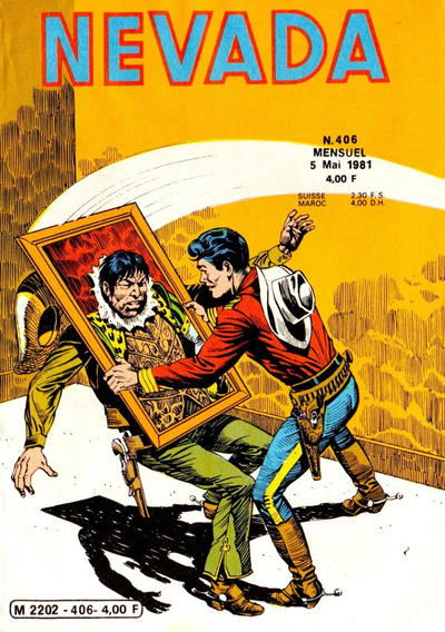 Cover for Nevada (Editions Lug, 1958 series) #406