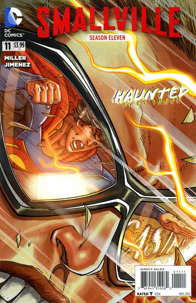 Cover for Smallville Season 11 (DC, 2012 series) #11