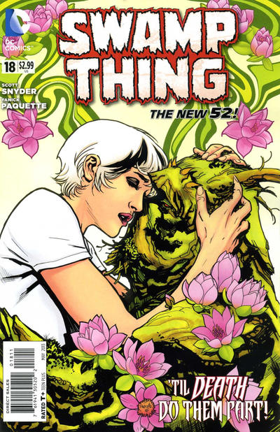 Cover for Swamp Thing (DC, 2011 series) #18 [Direct Sales]