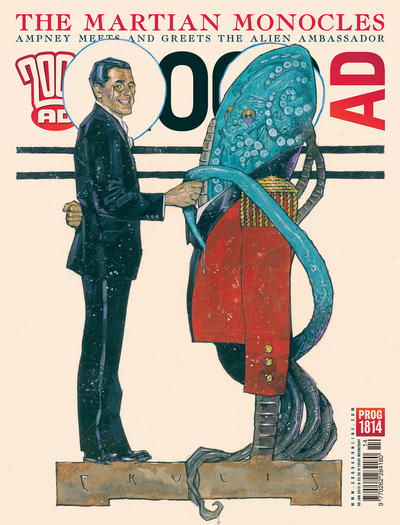 Cover for 2000 AD (Rebellion, 2001 series) #1814
