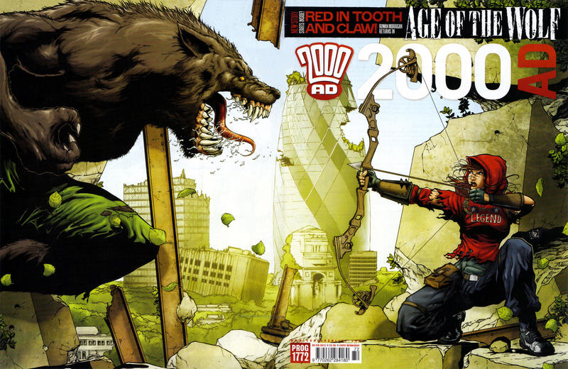 Cover for 2000 AD (Rebellion, 2001 series) #1772