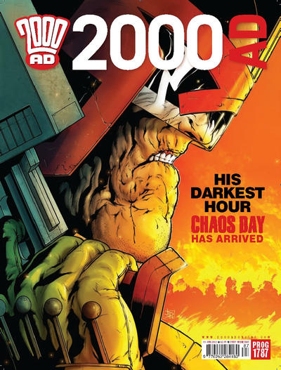 Cover for 2000 AD (Rebellion, 2001 series) #1787