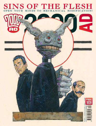 Cover for 2000 AD (Rebellion, 2001 series) #1820