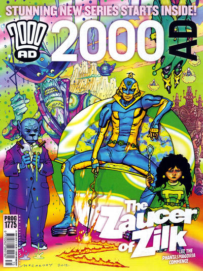 Cover for 2000 AD (Rebellion, 2001 series) #1775