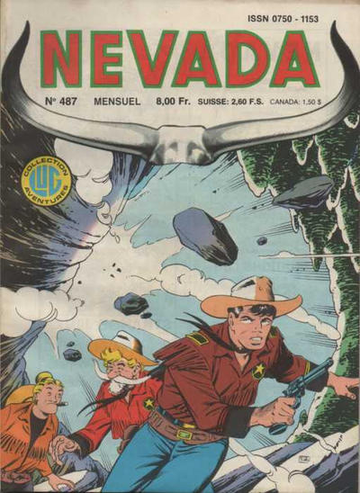 Cover for Nevada (Editions Lug, 1958 series) #487