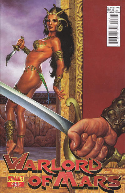Cover for Warlord of Mars (Dynamite Entertainment, 2010 series) #23 [Joe Jusko Cover]