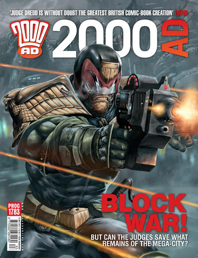 Cover for 2000 AD (Rebellion, 2001 series) #1783
