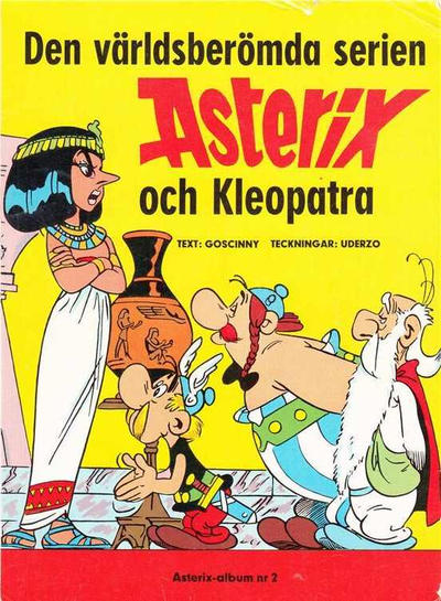 Cover for Asterix (Hemmets Journal, 1970 series) #2 - Asterix och Kleopatra