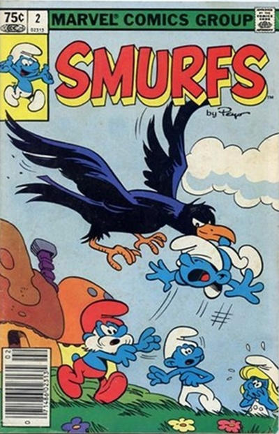 Cover for Smurfs (Marvel, 1982 series) #2 [Canadian]