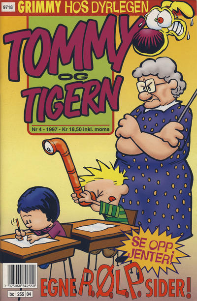 Cover for Tommy og Tigern (Bladkompaniet / Schibsted, 1989 series) #4/1997