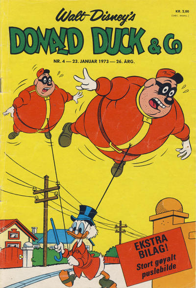 Cover for Donald Duck & Co (Hjemmet / Egmont, 1948 series) #4/1973