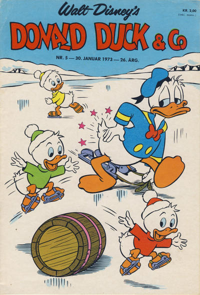 Cover for Donald Duck & Co (Hjemmet / Egmont, 1948 series) #5/1973