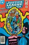 Cover for Justice League of America (DC, 1960 series) #214 [Newsstand]