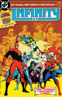 Cover Thumbnail for Infinity, Inc. (DC, 1984 series) #1
