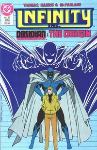 Cover for Infinity, Inc. (DC, 1984 series) #33