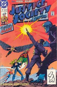 Cover Thumbnail for Justice Society of America (DC, 1991 series) #7 [Direct]