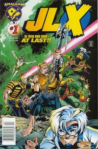Cover for JLX (DC, 1996 series) #1 [Newsstand]