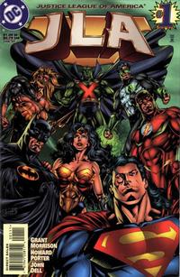 Cover Thumbnail for JLA (DC, 1997 series) #1 [Direct Sales]